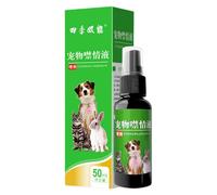 Pet Forbidden Liquid, Soothing Liquid for Dogs, Emotion Control Training Spray, Safe for Behavior Calming, Behavior Correction Spray for Dogs, Cats, Stress and Travel, 50 ml