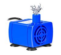 Pet Fountain Pump, Replacement Submersible Water Pump for Cat Fountain, 12V Powerful Super Silent Pet Fountain Water Pump with 1.8m Power Cable, Low Power Consumption for Most Flower Fountain