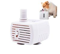 Pet Fountain Replacement Pump - Quiet Motor for Cat Drinking Fountain | Submersible USB Powered Unit with Adjustable Water Flow, Low Noise, Easy Clean Design Improves 1.38x1.57x1.57 in