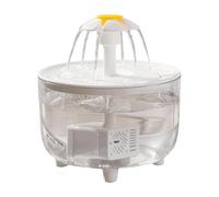 Pet Fountain Water Bowl | 33.8 Oz Animal Metal Kitten Spout Flower Design,Ultra Quiet Automatic Food-safe Easy To Clean Kitten Drinking Fountain With Filter For Cats Inside