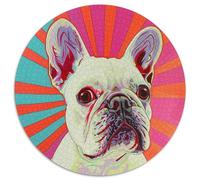 Pet French Bulldog 1000 Piece Jigsaw Puzzle for Kids And Adults Pet Dogs Colourful Jigsaws Challenge Games Creativity & Gift Giving 1000pcs (67.5x67.5cm)