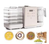 Pet Fresh Food Processor, Smart Pet Treat Maker with 100+ Recipes, Easy One Step Touch Panel, DIY Pet Dry & Wet Food, for Dogs, Cats & Animals Lovers