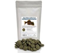 Pet Friend Algae Wafer 80g - Pleco Formulae With Spirulina & Insect Meal For Bottom Feeding Tropical Aquarium Fish Including Plecostomus Catfish Loach & Mbuna Species