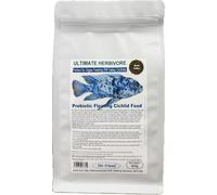 Pet Friend Cichlid Food For Herbivorous Plant And Algae Eating Malawi Mbuna Rift Valley Fish Contains Prebiotics Spirulina Omega-3 Flavoured With Insect Meal 6mm Pellets 400g