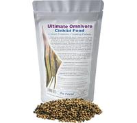 Pet Friend Ultimate Omnivore Cichlid Food 3mm Pellets 200g With Prebiotics That Develop Probiotic Gut Health For Better Digestion & Immune System Health