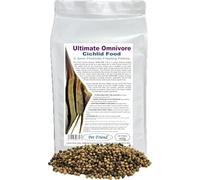 Pet Friend Ultimate Omnivore Cichlid Food 3mm Pellets 400g With Prebiotics That Develop Probiotic Gut Health For Better Digestion & Immune System Health
