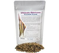Pet Friend Ultimate Omnivore Cichlid Food 3mm Pellets 50g With Prebiotics That Develop Probiotic Gut Health For Better Digestion & Immune System Health