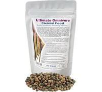 Pet Friend Ultimate Omnivore Cichlid Food 6mm Pellets 50g With Prebiotics That Develop Probiotic Gut Health For Better Digestion & Immune System Health