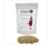 Pet Friend Wheatgerm Pond Fish Food 100g 5mm Floating Pellets Easily Digestible Goldfish & Koi Cold Water Low Waste Winter Feeding