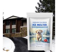 Pet-friendly de-icer ice melt, animal-friendly road salt, skin-friendly, irritless, improve accessibility of roads and yards in winter (1 piece)