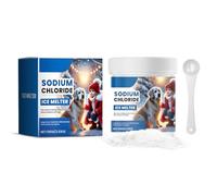 Pet-Friendly Ice Melt, 100g Pet Safe Ice Melt, Snow Melter Safe for Concrete, Effectively Melt Ice and Snow for Driveway Sidewalk Concrete Road Garden (1PC)