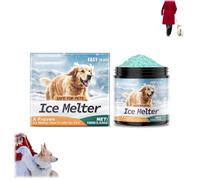 Pet Friendly Ice Melt, ice Salt for Snow Removal, Fast Acting Ice Melter for Driveways & Sidewalks, Safe for Pets Concrete Grass, All Surfaces Use, Easy Clean Up (Multicolore-1PCS)
