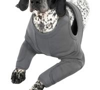 Pet Front Leg Protectors - Elastic Front Leg Supports For Dogs, Post-Operative Anti-Licking Bodysuit & Recovery Sleeves, Dog Braces - Surgical Wound Protection & Healing Aid