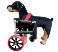 Pet Front Leg Wheelchair Lightweight - Adjustable Mobility Aid with Silent Wheels &Soft Foam Tubing -Breathable Harness for Dogs & Cats(Xs(Widen))
