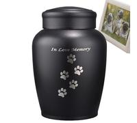 Pet Funeral Container - 11.5x21.8cm Stainless Memorial Box | Durablee Cremation Storage Vessel Ashes, Canine Feline Kitten Puppy Accessory for Households Families Companions Homes Animal Lover