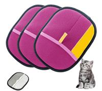 Pet Fur Remover,Electrostatic Pet Hair Remover Glove, Reusable Magic Brush P-et Hair R-emover, P-et H-air Removal Glove For Cats & Dogs (Pink,3 pc)