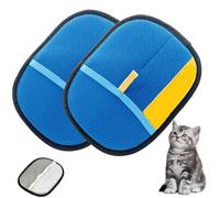 Pet Fur Remover,Electrostatic Pet Hair Remover Glove, Reusable Magic Brush P-et Hair R-emover, P-et H-air Removal Glove For Cats & Dogs (Blue,2 pc)