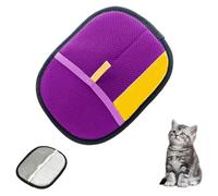 Pet Fur Remover,Electrostatic Pet Hair Remover Glove, Reusable Magic Brush P-et Hair R-emover, P-et H-air Removal Glove For Cats & Dogs (Purple,1 pc)
