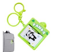 Pet Game Keychain - Creative Animation Page Turning Toy, Mini Machine Key Ring, Anti Lost Decoration | Ideal For Party Favors Birthday Classroom Prizes, Bag Accessory, Kids Fun, Collectible Gift Use