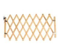 Pet Gate 19x10-43in Expandable Baby Gate Wooden Rhombus Structure Dog with Alloy Hardware All-purpose Cat Fence for Stairs Doors Indoor ..