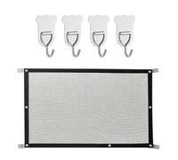 Pet Gate | No Drill Portable Folding Safety Fence Guard | Mesh Pet Gate | F | Dog Mesh Gate for Doorway Stairs Indoor Outdoor Kitchen Living Room Garden Apartment Porch Balcony Home Dog Gate Outdoor No D