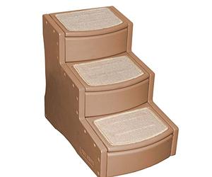 Pet Gear 3 Step Stairs - Tan