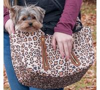 Pet Gear Carrier and Car Seat, Animal Print Sling | For Small Dogs & Cats