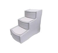 Pet Gear Easy Step III Pet Stairs, 3 Step for Cats/Dogs, Removable Washable Carpet Treads, for Pets Up to 150lbs, No Tools Required