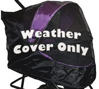 Pet Gear No-Zip Special Edition 3 Wheel Pet Stroller, Onyx