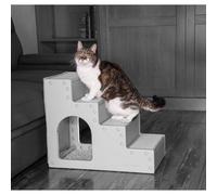 Pet Gear Pet Step IV Pet Stairs for Small Dogs and Cats up to 50 pounds, Lightweight, Easy Assembly (No Tools Required) - Available in 2 Models, Fog