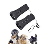 Pet Gentle Anti Barking Device with LED Light, Handheld Dog Bark Deterrent, Behavior Training Tool for Indoor and Night Walking (2pc)