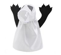 Pet Ghost Costume, Dog Fancy Dress - Funny Halloween Outfit | Ghost Costume for Small, Medium and Large Puppies, Adjustable and Comfortable