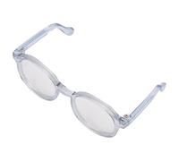 Pet Glasses Plastic Transparent Stylish Funny Cute Pet Sunglasses for Cats and Dogs Accessories (Sky Blue)