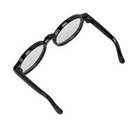 Pet Glasses - Stylish Transparent Plastic Sunglasses: Ideal for Cats, Dogs, and Other Small Pets - Halloween Costume Accessory! (Black)