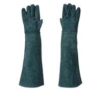 Pet Gloves - Reinforced Leather Cover, Dog Training Protector, Heat Resistant Welding Fireplace BBQ Accessory Case Equipment | Cat Scratch Parrot Eagle Snake Protection Arm Co