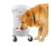 Pet Gravity Water Dispenser: 5 Gallon. for Dogs, Cats, Goats, Small Animals. Quiet, No BPA and Made in USA. Ideal Dog Bowl Large Breed. Best Automatic Waterer.
