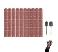 Pet Grinder Replacement Kit, Abrasive Bands And Polishing Rings Set, Dog And Cat Care, Grooming Drill Bits,