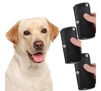 Pet Grooming Brush - 2025 Upgrade Dog & Cat Deshedding Brush with Ergonomic Handle, Gentle Fur Remover for Shedding Control, Comfortable Pet Hair Brush for All Coat Types (Black, 3PCS)