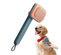 Pet Grooming Brush, Cat Brush for Losing Short Hair, Ben Cat Brushes for Indoor, Adjustable Grooming Massage Tool Comb with