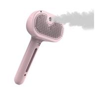 Pet Grooming Brush, Detangling Spray Comb, Dog Cat Hair Comb with Built-In Mist Function Only in Small Medium Animal Care, Grooming Bathing Brushing, for Control Cleaning Styling