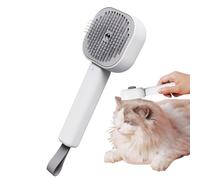 Pet Grooming Brush - Enhance your pet's bath time with a heated brush | Reduces hair loss and tangles for gentle grooming with soft bristles Ideal for all types of , lightweight and ergonomic