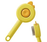 Pet Grooming Brush for Losing Dogs, Pet Brush | Puppy Hair Removal Brush,Pet Grooming Brush with Release Button
