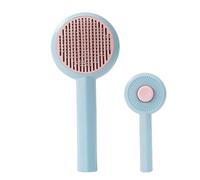 Pet Grooming Brush - Soft Massager Comb for Removing Cat Hair, Lightweight Untangler, Multifunctional Accessories for Puppy Grooming