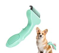 Pet Grooming Brush - Stainless Steel Pen Tool, Skin Friendly Slicker Design, Modern Design | Pet Grooming Comb for Dogs, Cats, Puppies, Kittens, Hair Loss Control, B