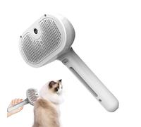 Pet Grooming Brush Steamer,Cat Grooming Crash Comb with Built-in Spray Function - Dog Hair Removal Comb, Smooth Brush for Small Animals