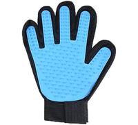 Pet Grooming Cat Dog Rabbits Horse Gloves Pet Brush Glove Premium De-Shedding Glove for Easy, Mess-Free Grooming with 260 Tips Grooming Mitt (Light Blue)