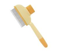 Pet Grooming Comb, Cat Detangler Tool, Shedding Massage Brush, Improved Circulation, Safe Comfortable Steel Teeth, 20cm/7.87inch Green, for Home, Salon, and Professional Pet Care