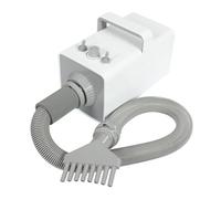 Pet Grooming Dryer 2800W Dog Blower 57dB 4 Nozzles Adjustable | Hands-Free Floor Design. Overheat Auto Shutoff. 6.56ft Hose Reaches All Angles. Small To Large Dogs And Cats.