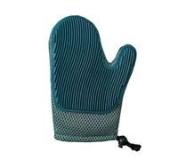 Pet Grooming Glove - Long/Short Fur Brush and Gentle Grooming Tool for Dogs and Cats, Double-Sided Deshedding Mitt with Extended Massage Tips (Blue)
