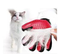 Pet Grooming Glove, Pets Brush De-Shedding Fur Removal, Gentle Massage Hand Efficient Pet Hair Remover Mitt,Massage Tool with Enhanced Five Finger Design, Dogs,Cats,Rabbits,Horses with Long/Short